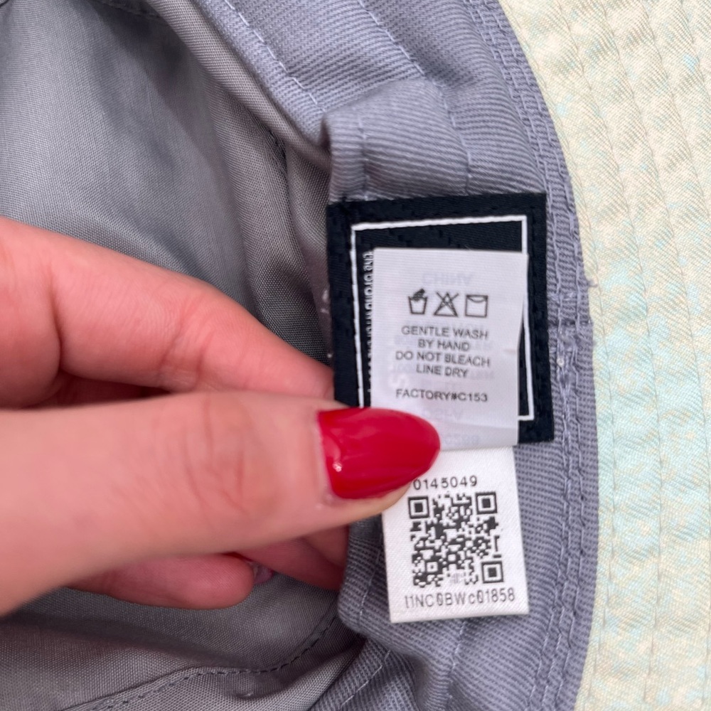 NWT Adidas Unisex Spray Print Bucket Hat Pastel Streetwear Y2K festival rave - Picture 15 of 15